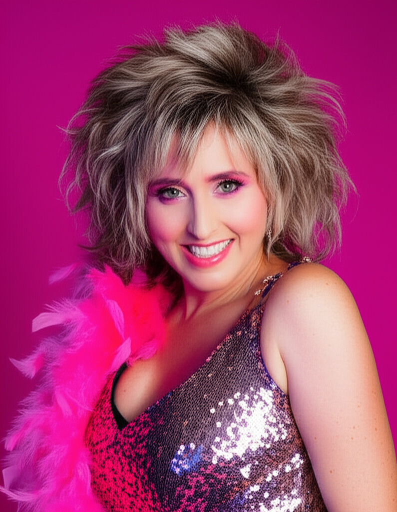 80s Glamour Shot AI preset example