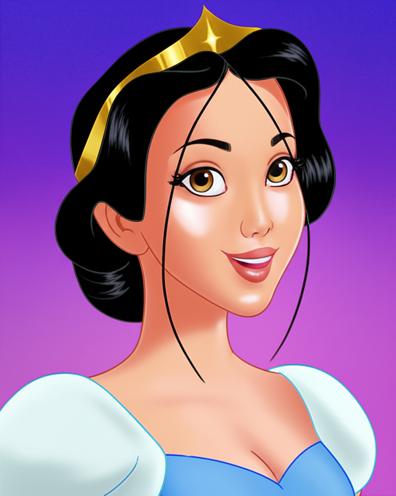 Disney Character AI preset example