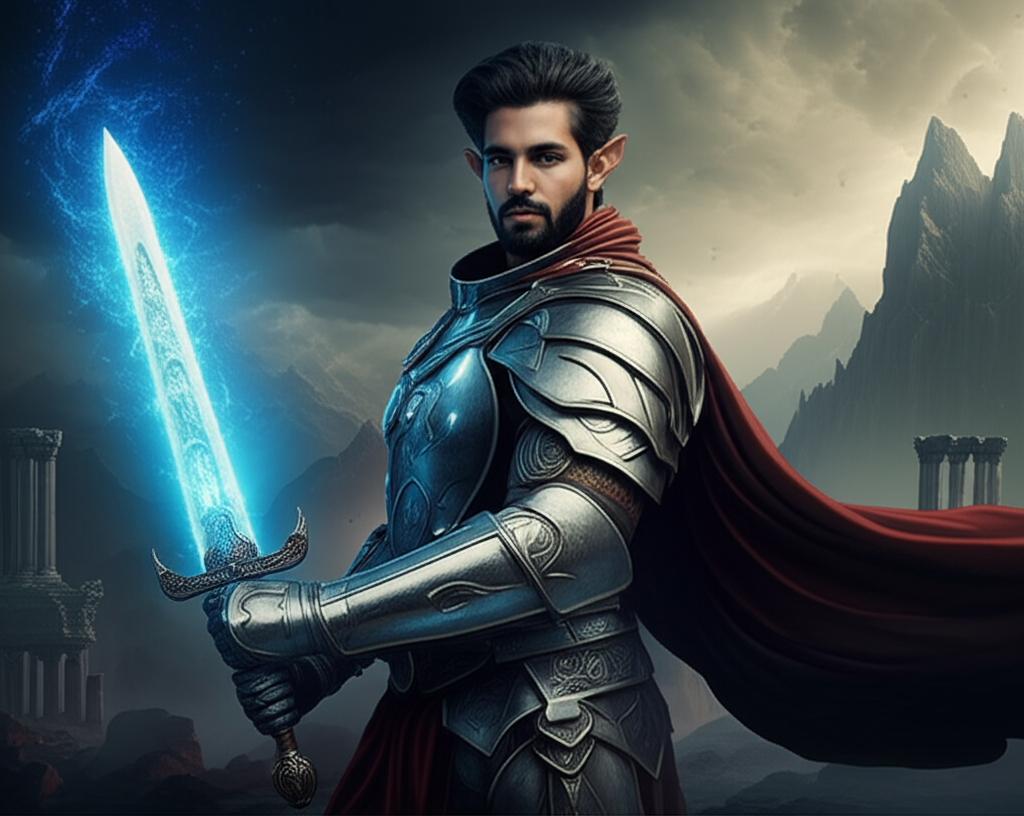 Fantasy Warrior AI preset example