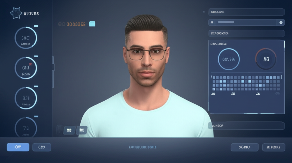 Video Game Avatar AI preset example