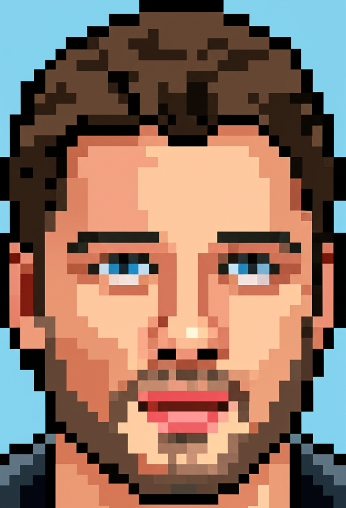 8-Bit Pixel Art AI preset example