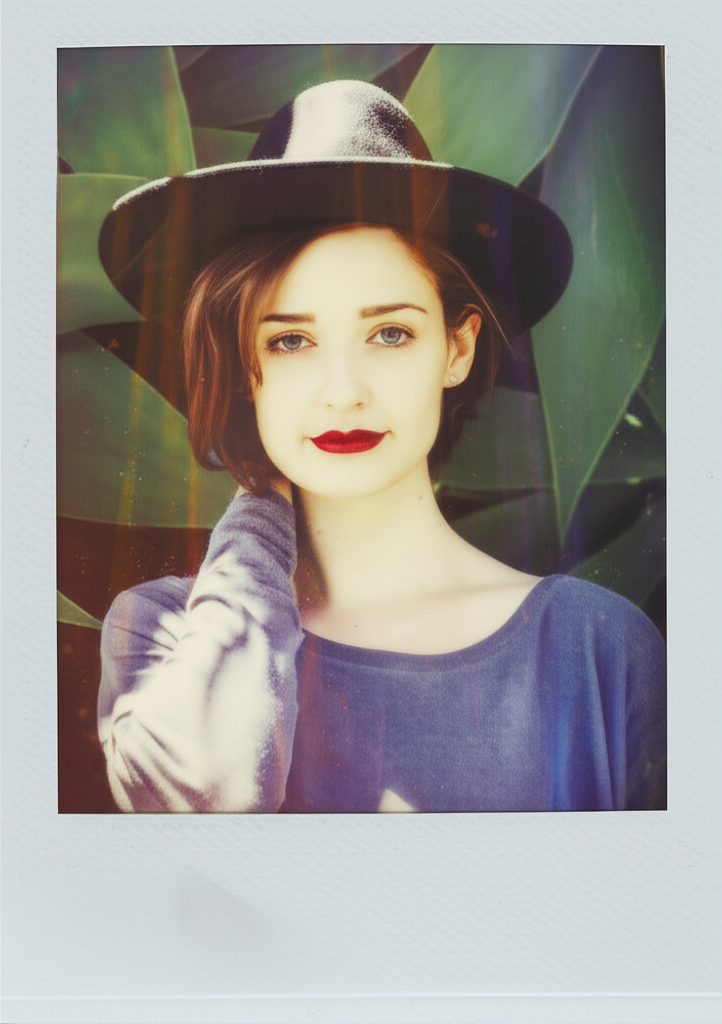 Polaroid Vintage AI preset example
