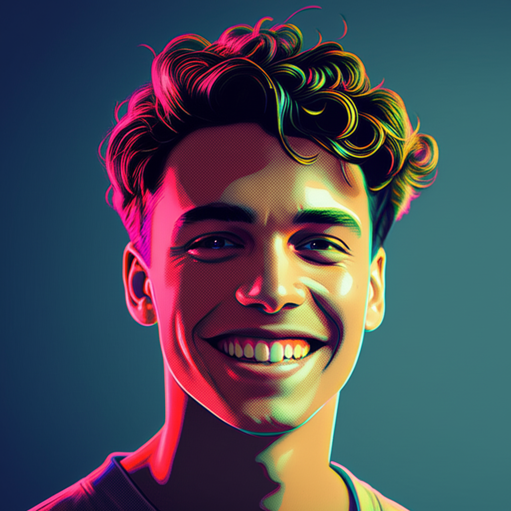 Spider-Verse AI preset example