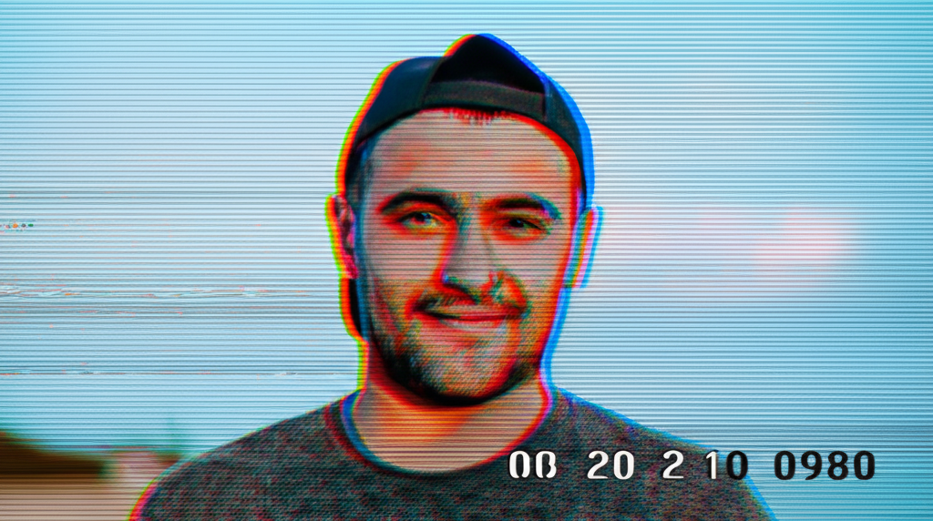 Retro VHS AI preset example