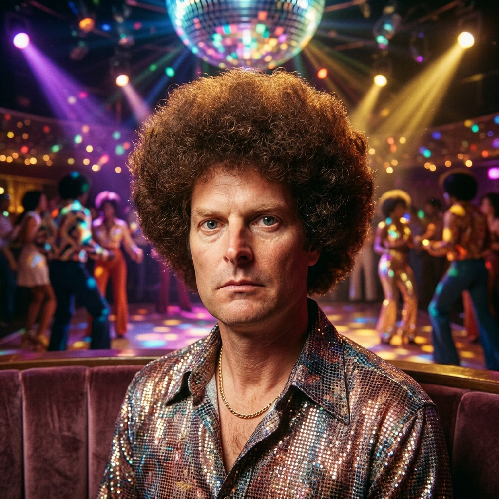 70s Disco Portrait