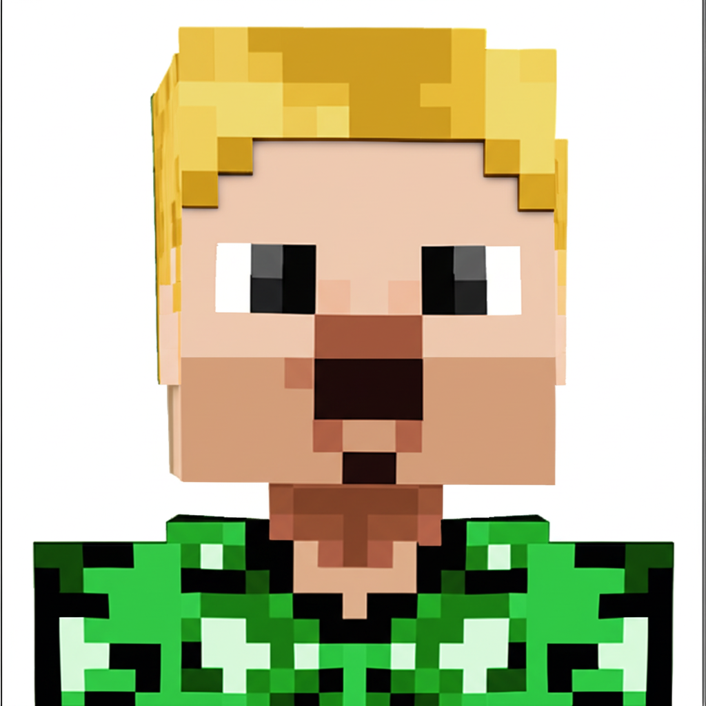 Minecraft Character AI preset example