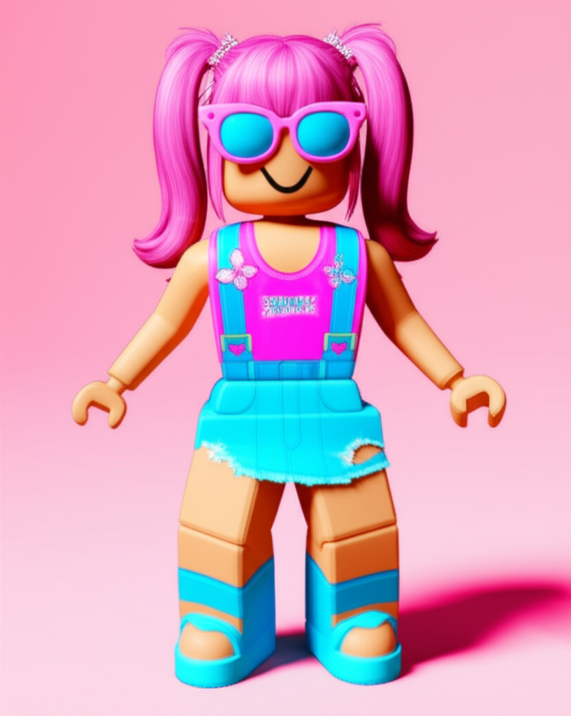 Y2K Roblox AI preset example